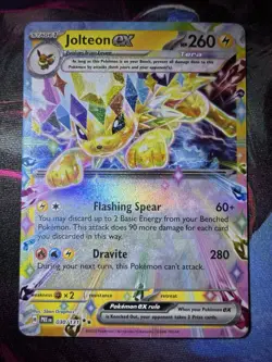 Pokemon TCG Jolteon ex Prismatic Evolutions Double Rare Holo 030/131 - Image 1
