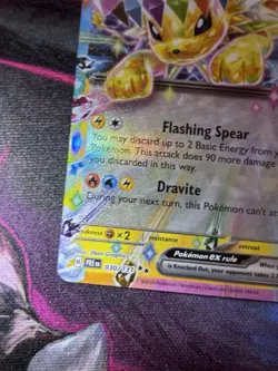 Pokemon TCG Jolteon ex Prismatic Evolutions Double Rare Holo 030/131 - Image 2