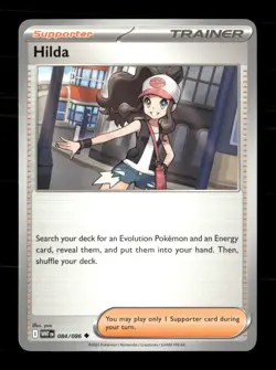 Hilda 084/086 White Flare NM/M Pokemon - Image 1