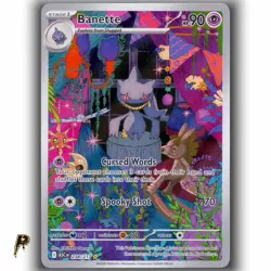 2026 Pokemon Ascended Heroes Banette 234/217 Illustration Rare Holo NM - Image 1