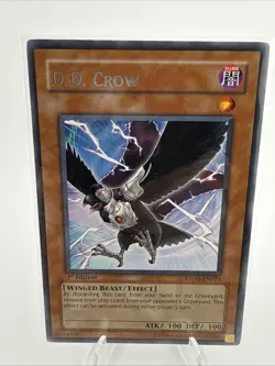 Yu-Gi-Oh! TCG D.D. Crow Strike of Neos STON-EN024 1st Edition Rare - Image 1