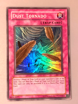 yugioh Dust Tornado PSV-011 Unlimited Edition Super Rare near mint - Image 2