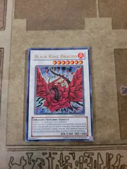 YUGIOH BLACK ROSE DRAGON CSOC-EN039 ULTRA UNLIMITED ED NM - Image 2