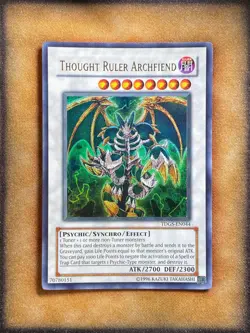 Yugioh Thought Ruler Archfiend TDGS-EN044 Ultra Rare NM - Image 1