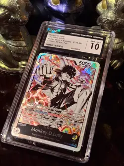 ✨2024 Monkey D. Luffy ST13-003 Alt Art Leader CGC / PSA 10 ✨ - Image 1