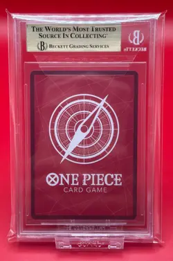 2025 One Piece Promo Shanks Leader OP09-001 Collectors Club Exclusive BGS 9.5 PW - Image 2