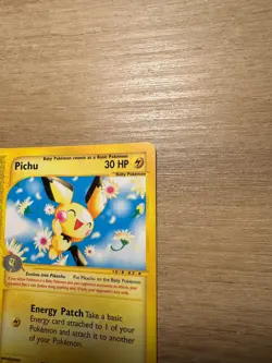 Pokemon Card | Pichu 58/165 Expedition Set 2000 Non Holo | WOTC Rare TCG Vtg - Image 5