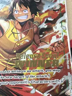 Monkey.D.Luffy P-135 Winner Stamp OP16 Pre-Release Event Promo Card Sealed - Image 2