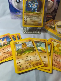 Pokemon 2-Player Card Game Starter Set 6057 Open Box COMPLETE AUTHENTIC VTG 1999 - Image 4