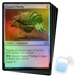 FOIL CRANIAL PLATING X4 Double Masters Magic MTG MINT CARD - Image 1