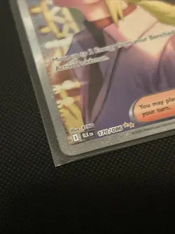 Pokemon TCG N's Plan 170/086 Sir Black Bolt Special Illustration Rare - Image 3