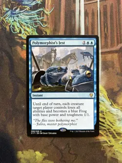 MTG Polymorphist's Jest ** Commander 2017 ** English NM - Image 1