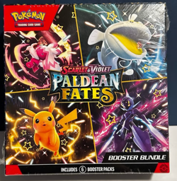Pokemon TCG Scarlet And Violet: PALDEAN Fates Booster Bundle Box Sealed 6 Packs - Image 1