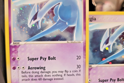 Pokemon Lugia Holo 2/17 - Vintage 2000s WotC POP Series 5 Promo - LP (w/ bonus) - Image 4