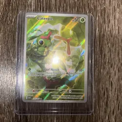 2023 POKEMON SV 151 #172/165 CATERPIE ILLUSTRATION RARE - Image 2