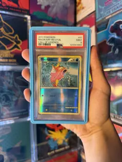 2011 POKEMON CALL OF LEGENDS MAGIKARP REV FOIL 61/95 PSA 9 POP 19 - Image 1