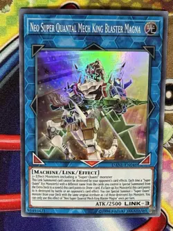 Yugioh Neo Super Quantal Mech King Blaster Magna DANE-EN046 Single - Image 1