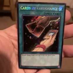 Cards of Consonance LCKC-EN092 Unlimited SECRET RARE NM +Bonus FREE SHIPPING! - Image 1