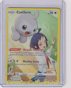 Castform TG11/TG30 Holo Lost Origin Trainer Gallery Pokemon NM/M - Image 1