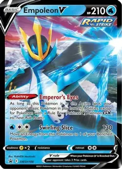 Empoleon V SWSH108 Holo P Sword & Shield Promo Pokemon NM/M - Image 2