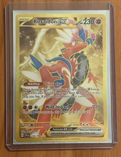 Pokemon TCG Koraidon EX 254/198 Full Art Holo NM - Image 1