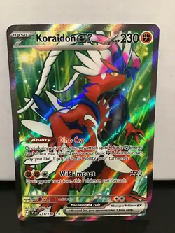 Koraidon ex 231/198 Pokemon Scarlet & Violet Ultra Rare Full Art - Image 1