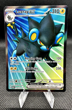 Luxray ex 195/167 Ultra Rare Twilight Masquerade Pokemon Near Mint - Image 1