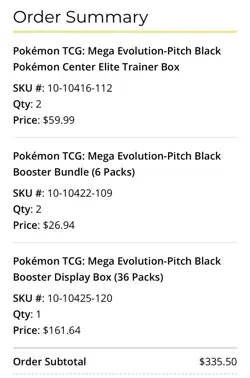 Pokemon Center PITCH BLACK Elite Trainer Box etb CONFIRMED - Image 2