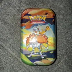 Pokemon Vibrant Paldea Mini Tin Espathra Factory Sealed - Image 1