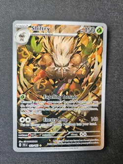 2024 Shiftry Illustration Rare 163/162 Temporal Forces S&V Pokemon - Image 1