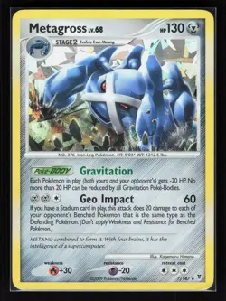 Metagross - 7/147 (Cracked Ice Holo) Holo Promo Pokemon 007/147 HP - Image 1