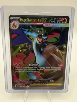 Pokemon Mega Charizard X ex 109/094 Ultra Rare Phantasmal Flames NM/Mint - Image 1