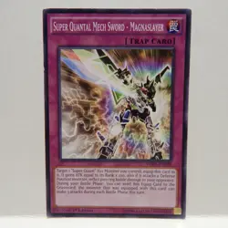 Yu-Gi-Oh! Super Quantal Mech Sword Magnaslayer Trap Card - Image 1