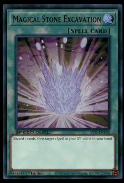 Magical Stone Excavation Speed Duel Decks: Twisted Nightmares SS05-ENV02 LP - Image 1