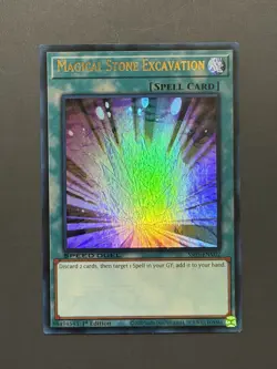 Magical Stone Excavation SS05-ENV02 Ultra Rare 1st Edition - Image 1