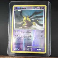 Nintendo Pokemon TCG Giratina Lv. 70 #28/127 Platinum Holo Rare English 110 - Image 1