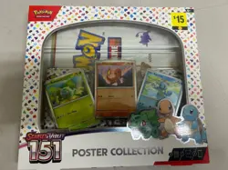 Nintendo Pokemon TCG Scarlet & Violet - 151 Poster Collection Box - 3 Packs - Image 1