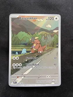 Kangaskhan 204/182 Illustration Rare Destined Rivals Pokemon Near Mint - Image 1