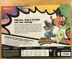 Pokemon TCG Mega Ev. Ascended Heroes Deluxe Pin Box w/1 pack Chaos Rising - Image 2
