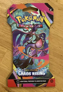 Pokemon TCG Mega Ev. Ascended Heroes Deluxe Pin Box w/1 pack Chaos Rising - Image 3
