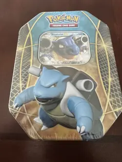 2014 Pokemon Blastoise EX Tin XY Power Trio Brand NEW Factory Sealed RARE - Image 1