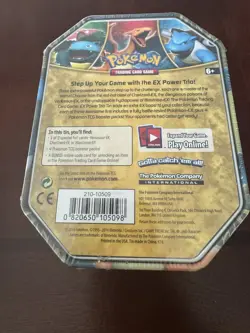 2014 Pokemon Blastoise EX Tin XY Power Trio Brand NEW Factory Sealed RARE - Image 2