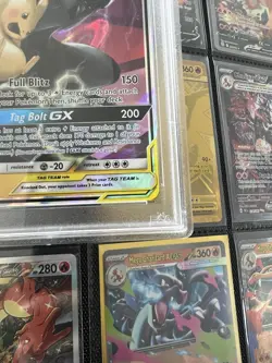 PSA 10 Pokemon Pikachu & Zekrom GX 33/181 Ultra Rare TAG TEAM Sun & Moon Team Up - Image 4