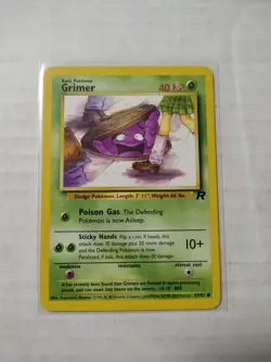 Grimer - 57/82 Team Rocket Unlimited Common Pokemon - WOTC - Image 1