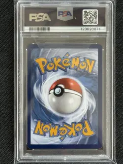 2021 POKEMON SWORD & SHIELD EVOLVING SKIES #167 FULL ART/LEAFEON V PSA 9 - Image 2