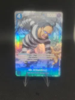 IN HAND! Mr.3 (Galdino) Alt Art OP16-056 One Piece Time of Battle ENGLISH - Image 3