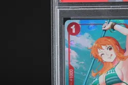 PSA10 One Piece Card Romance Dawn Nami OP01-016 R Parallel Japanese - Image 3