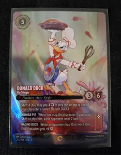 Disney Lorcana Enchanted Donald Duck Pie Slinger 214/204 - NM - English - Image 1