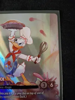 Disney Lorcana Enchanted Donald Duck Pie Slinger 214/204 - NM - English - Image 4