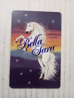 Bella Sara Treasures Jewel 22/55 Gertrude And The Orchid Throne Horse Card 2009 - Image 2